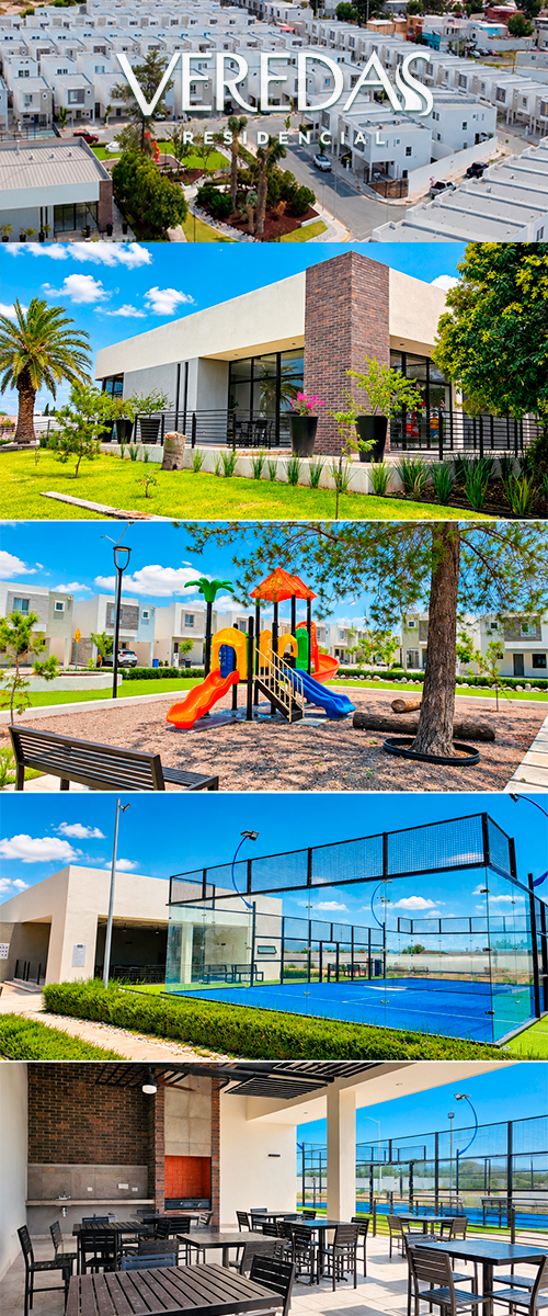 Vista panorámica de Veredas Residencial en Ramos Arizpe, Coahuila